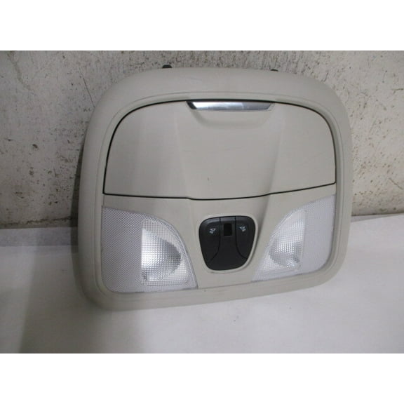 Pre-Owned 15 16 17 Chrysler 200 Overhead Roof Console w/Lights OEM LKQ - Verify Specific Vehicle Fitment In Description - (Good)