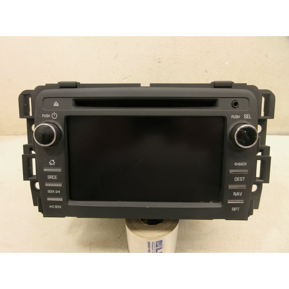Pre-Owned 15 16 17 GMC Acadia AM FM CD XM Navigation Radio Player Display Screen OEM LKQ - Verify Specific Vehicle Fitment In Description - (Good)