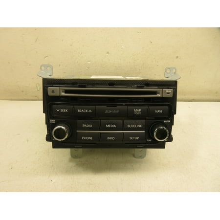 Pre-Owned 15 16 17 Hyundai Azera AM FM CD XM Navigation Radio Player Receiver OEM LKQ (Good)