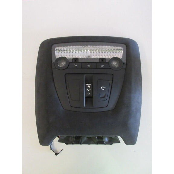 Pre-Owned 15 2015 BMW 750 Series Overhead Console Unit OEM LKQ - Verify Specific Vehicle Fitment In Description - (Good)