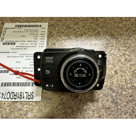 Pre-Owned 15-21 Infiniti Q50 AM FM Radio Control Knob Multifunction w/ Navigation OEM LKQ (Good)