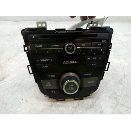 Pre-Owned 15 Acura RDX 4PRO CD Player Radio OEM - Verify Specific Vehicle Fitment In Description - (Good)