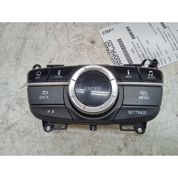 Pre-Owned 15 Acura TLX Display Controls W/ Navigation Radio Phone Controls OEM (Good)