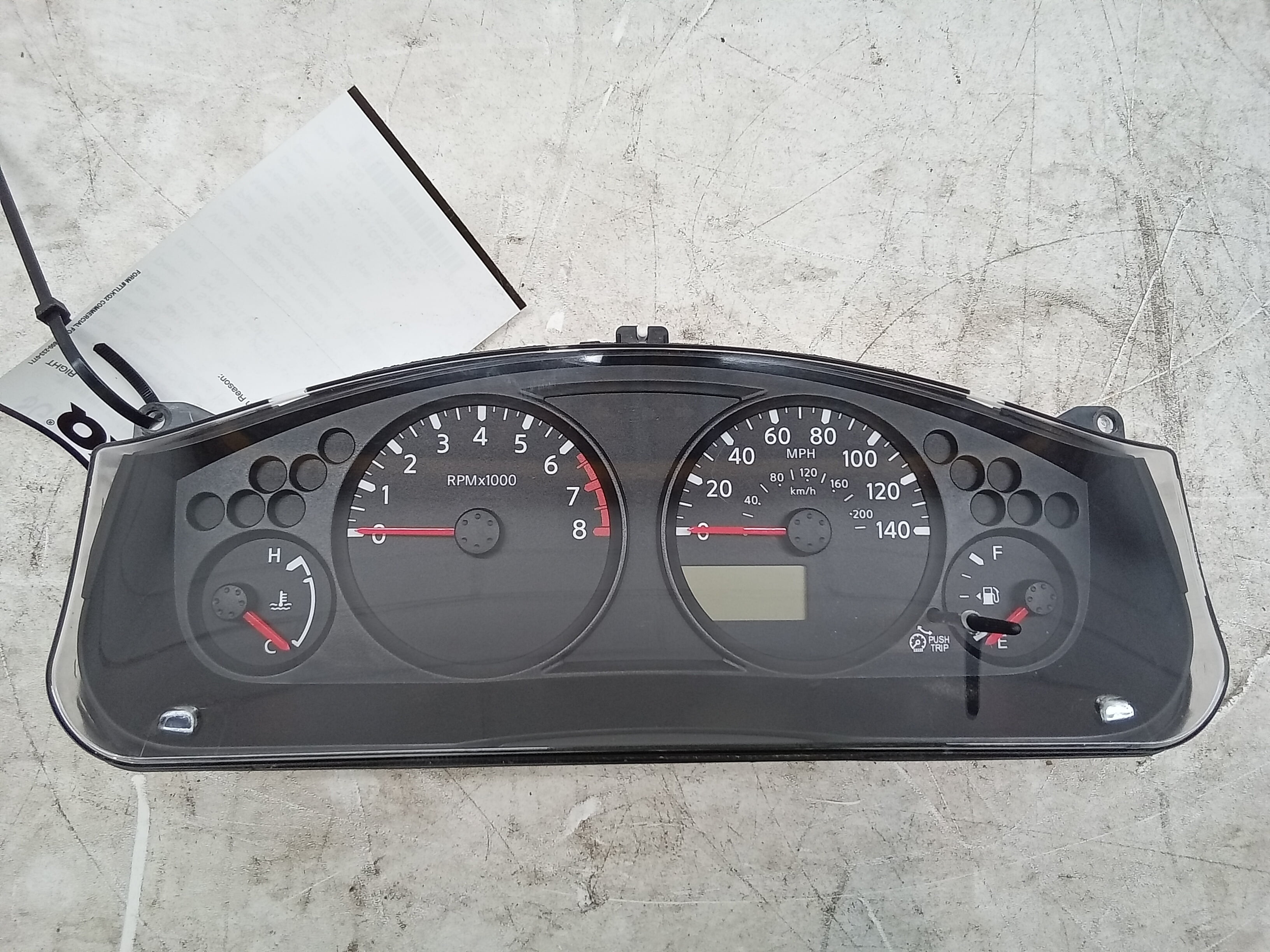 Pre-Owned 15 Nissan Frontier Speedometer Head Cluster 133K OEM (Good)