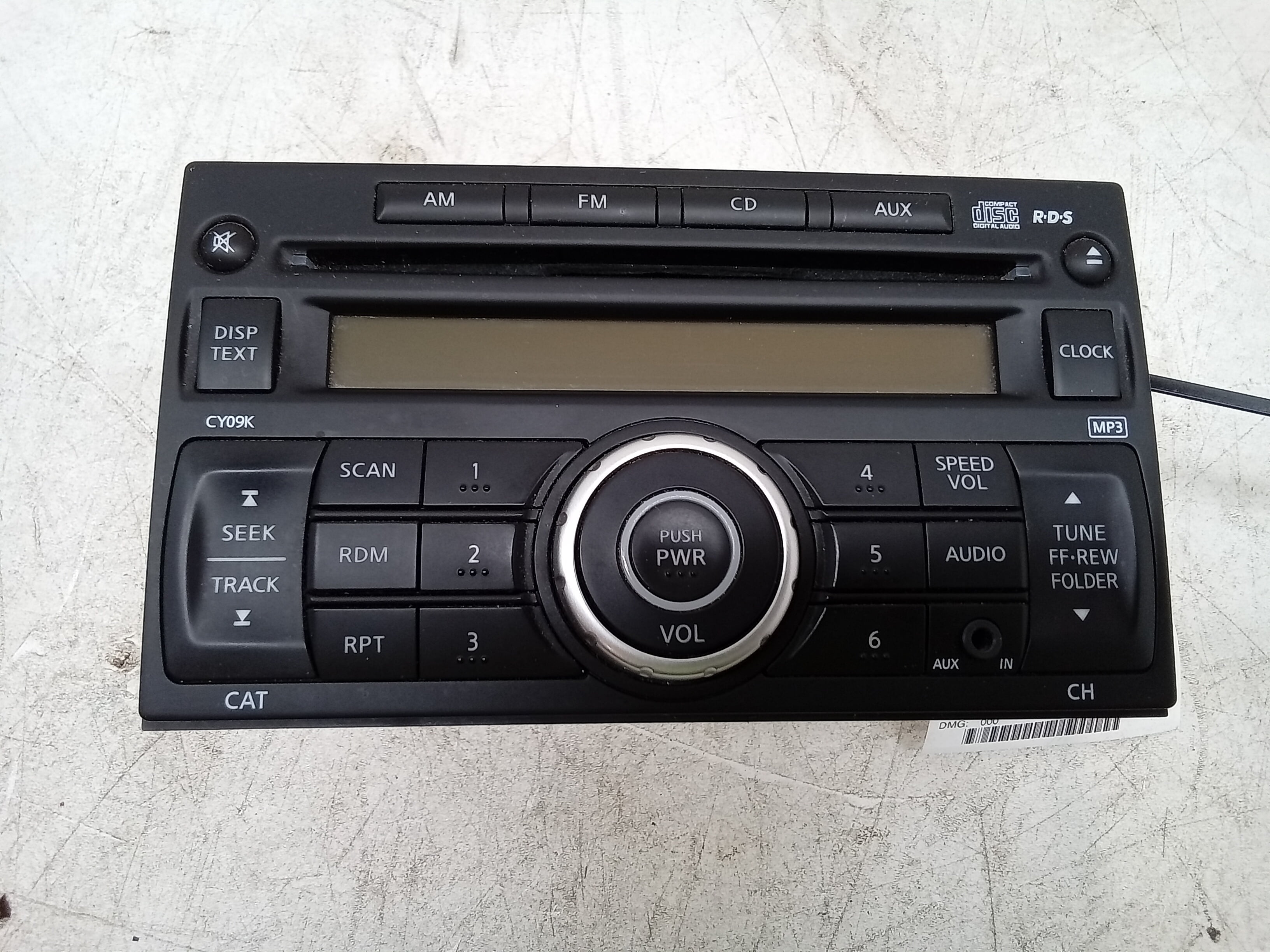 Pre-Owned 15 Nissan NV 200 CD Player Radio OEM - Verify Specific Vehicle Fitment In Description - (Good)