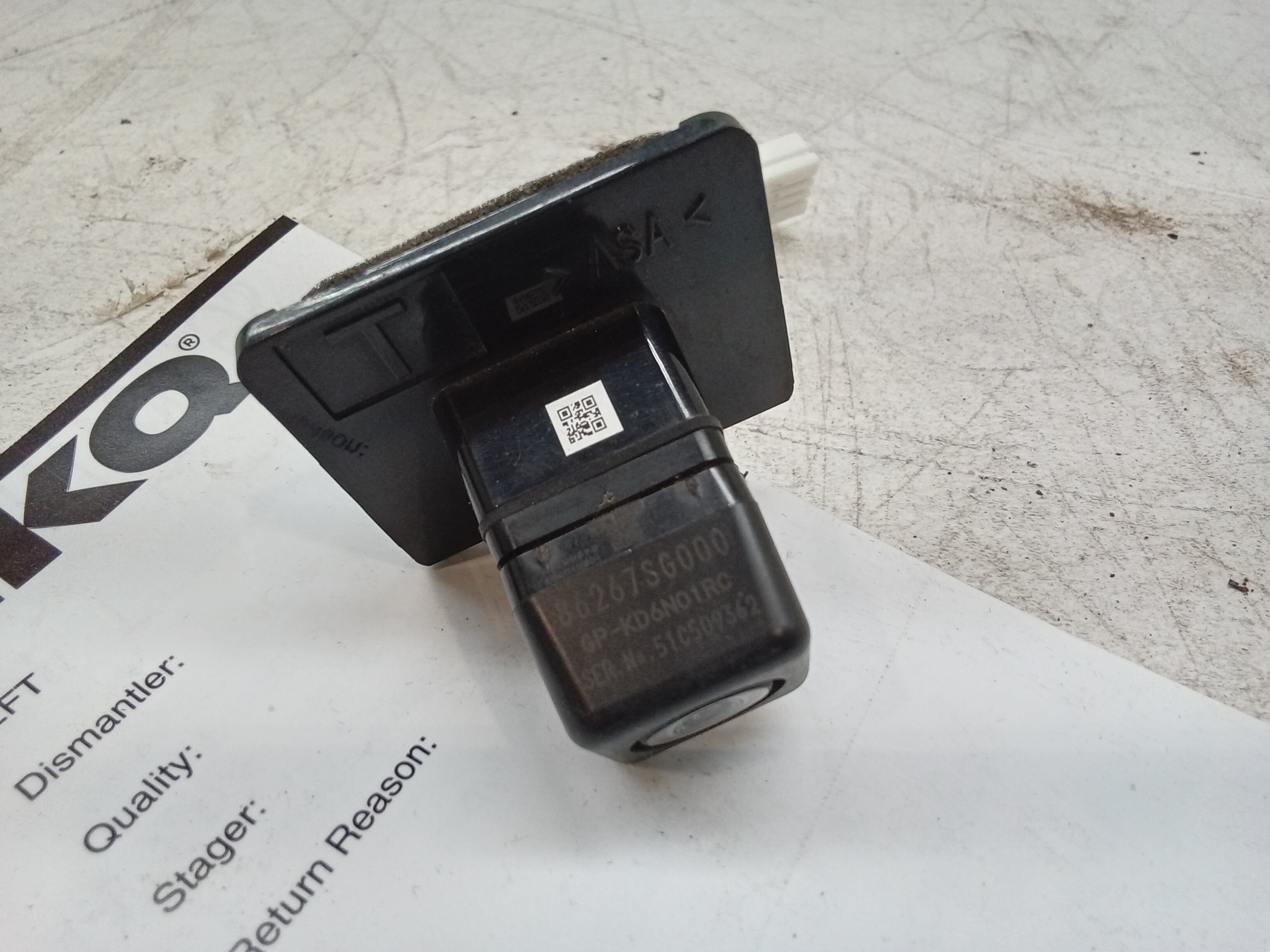 Pre-Owned 15 Subaru Forester Liftgate Rear View Camera OEM (Good)