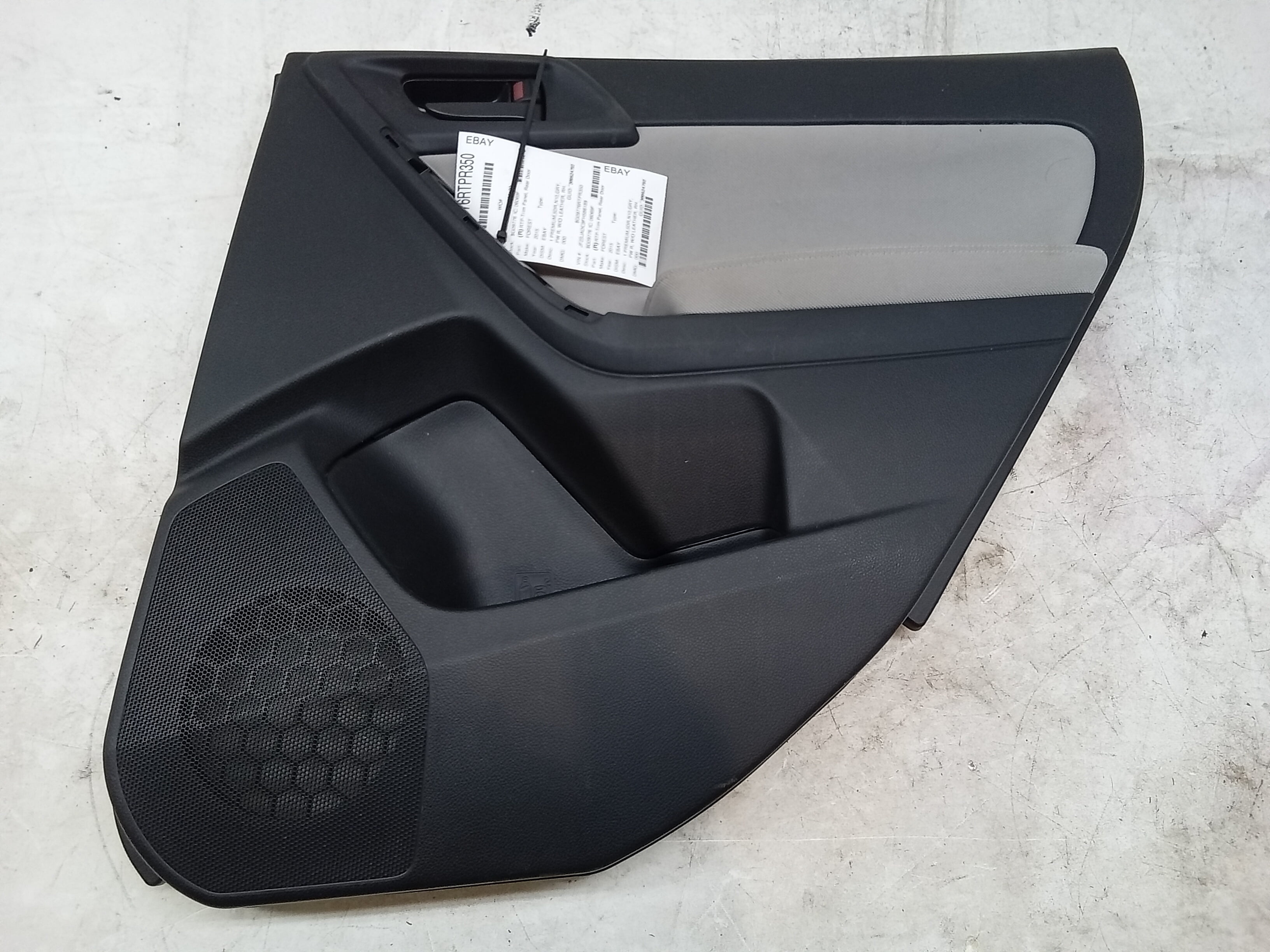 Pre-Owned 15 Subaru Forester Rear Right Door Trim Panel OEM - Verify Specific Vehicle Fitment In Description - (Good)