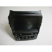 Pre-Owned 17 18 19 Hyundai Santa Fe Single Disc CD Satellite Navigation Radio OEM LKQ (Good)