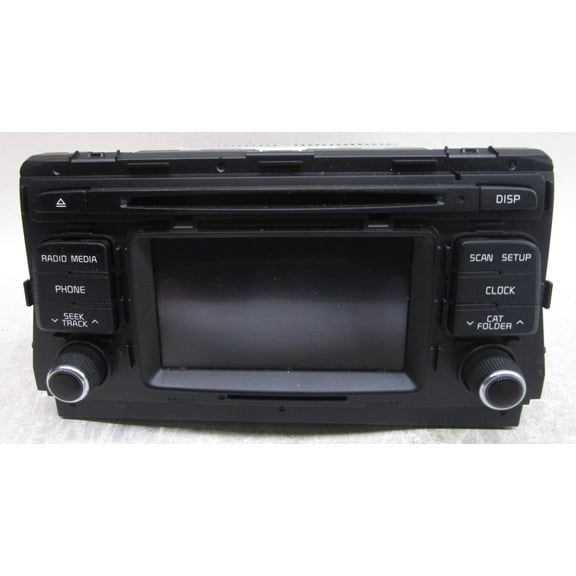 Pre-Owned 17 18 Kia Optima Radio Receiver W/ 5 Display Screen 96180-A8150WK OEM LKQ (Good)