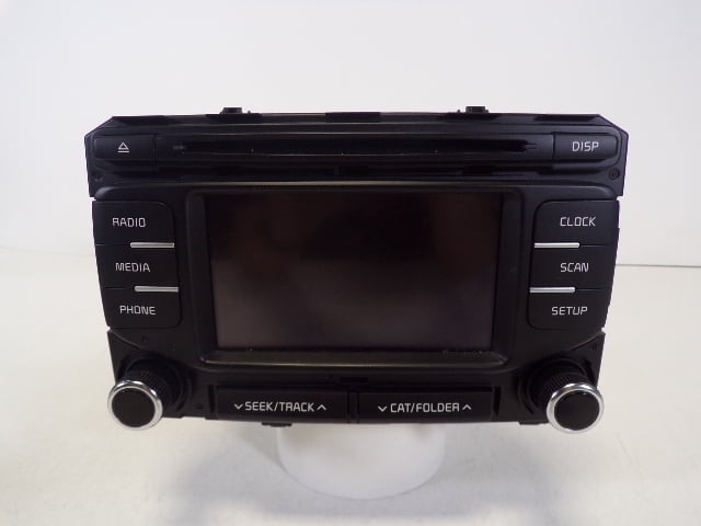 Pre-Owned 17-19 Kia Sportage CD Player Radio OEM LKQ - Verify Specific Vehicle Fitment In Description - (Good)