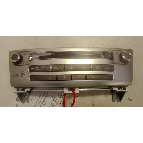 Pre-Owned 17-20 Infiniti QX60 AM FM Radio Control Panel Dash Mounted OEM LKQ (Good)