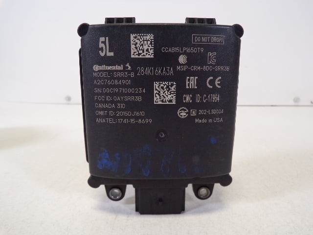 Pre-Owned 17-20 Nissan Pathfinder Left Driver Blind Spot Alert Radar Unit OEM LKQ - Verify Specific Vehicle Fitment In Description - (Good)