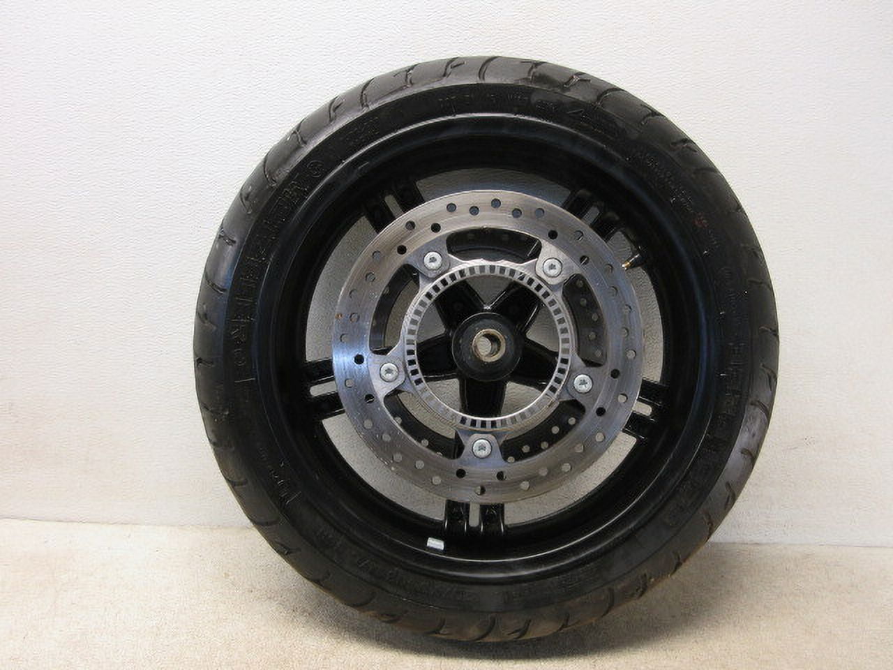 Pre-Owned 17 2017 BMW C Evolution Wheel & Tire Assembly 120/70R15 OEM LKQ - Verify Specific Vehicle Fitment In Description - (Good)