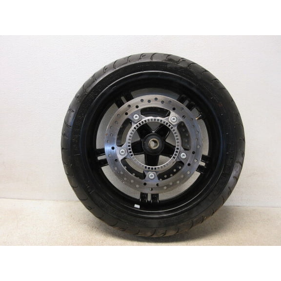 Pre-Owned 17 2017 BMW C Evolution Wheel & Tire Assembly 120/70R15 OEM LKQ - Verify Specific Vehicle Fitment In Description - (Good)