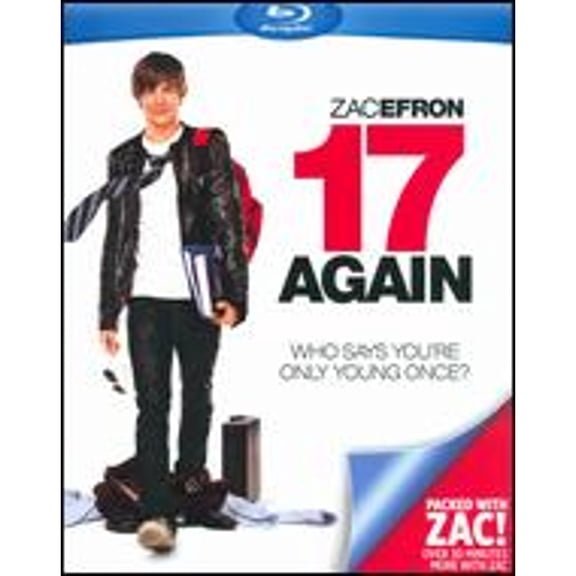 Pre-Owned 17 Again by Burr Steers, Zac Efron, Leslie Mann, Thomas Lennon, Matthew Perry Blu-ray/DVD Comedy