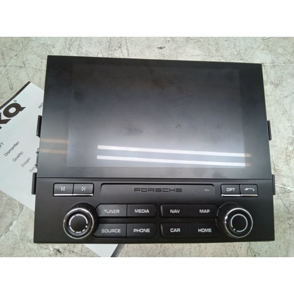 Pre-Owned 17 Porche Macan Infromation Navigation Screen OEM - Verify Specific Vehicle Fitment In Description - (Good)