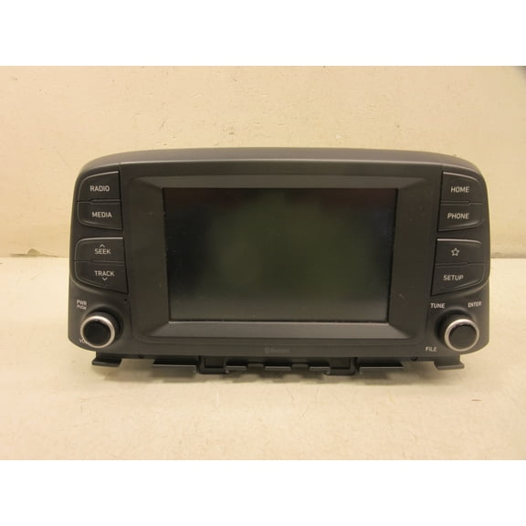 Pre-Owned 18-21 Hyundai Kona Media Audio Radio Player Dsplay Screen OEM LKQ - Verify Specific Vehicle Fitment In Description - (Good)