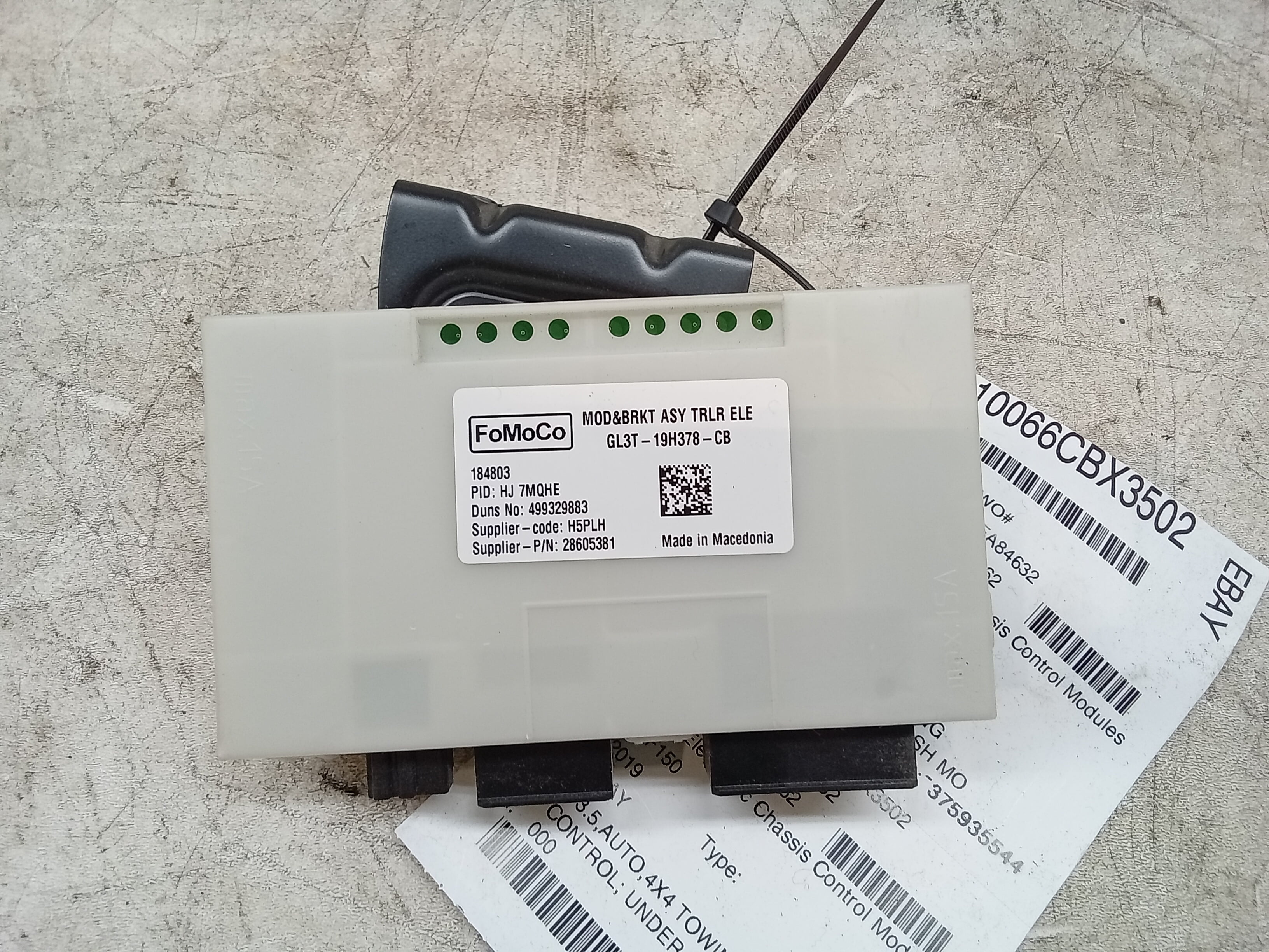 Pre-Owned 19 Ford F150 Towing Control Module W/ Trailer Backup Assist OEM (Good)