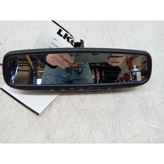 Pre-Owned 19 Infiniti QX60 Rear View Mirror W/ Garage Opener Automatic Dimming OEM - Verify Specific Vehicle Fitment In Description - (Good)