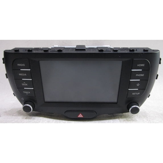 Pre-Owned 20 21 Kia Soul 10.25 Inch Radio Display & Receiver 96160K0090WK OEM LKQ - Verify Specific Vehicle Fitment In Description - (Good)