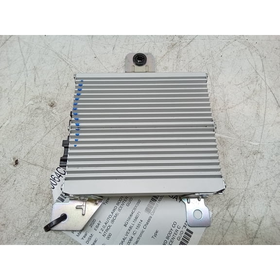 Pre-Owned 20 GMC Terrain Active Noise Control Body Control Module OEM (Good)
