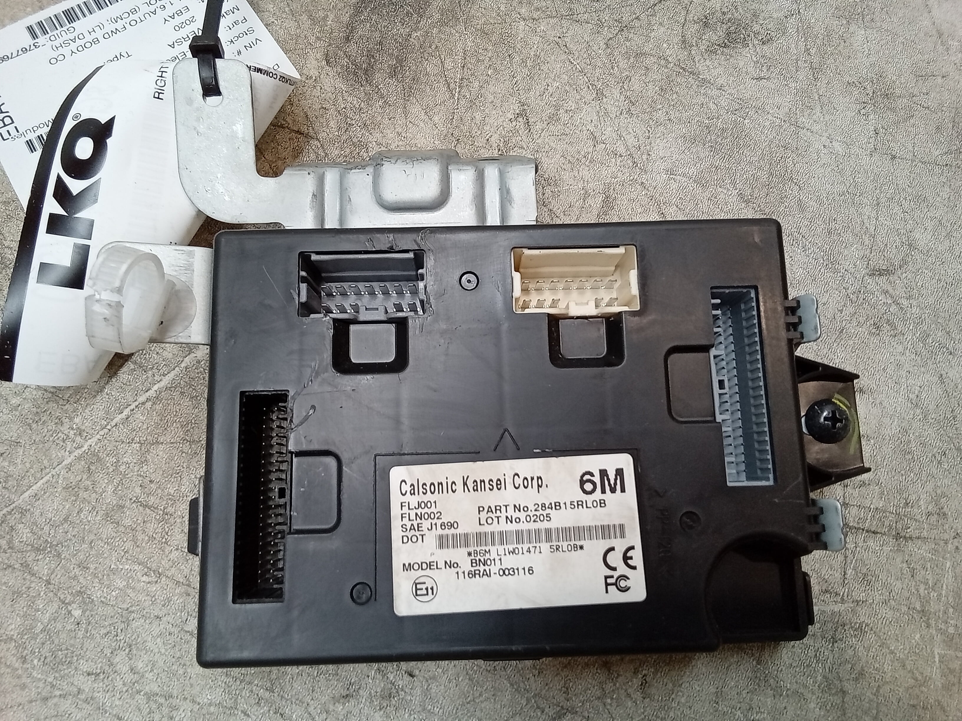 Pre-Owned 20 Nissan Versa Body Control Module OEM (Good)