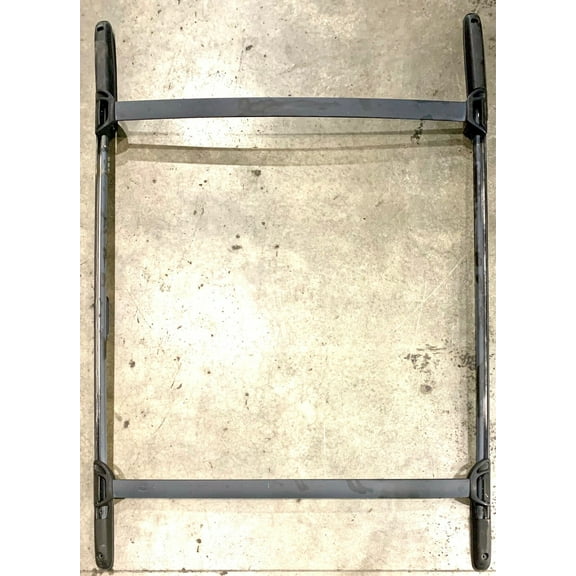 Pre-Owned 2003-2006 GMC Yukon Roof Rack Complete Assembly Black OEM - Verify Specific Vehicle Fitment In Description - (Good)