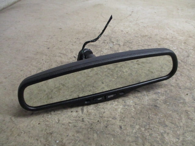 Pre-Owned 2005 2006 Nissan Armada Rear View Mirror w/Automatic Auto Dimming Dim OEM LKQ - Verify Specific Vehicle Fitment In Description - (Good)