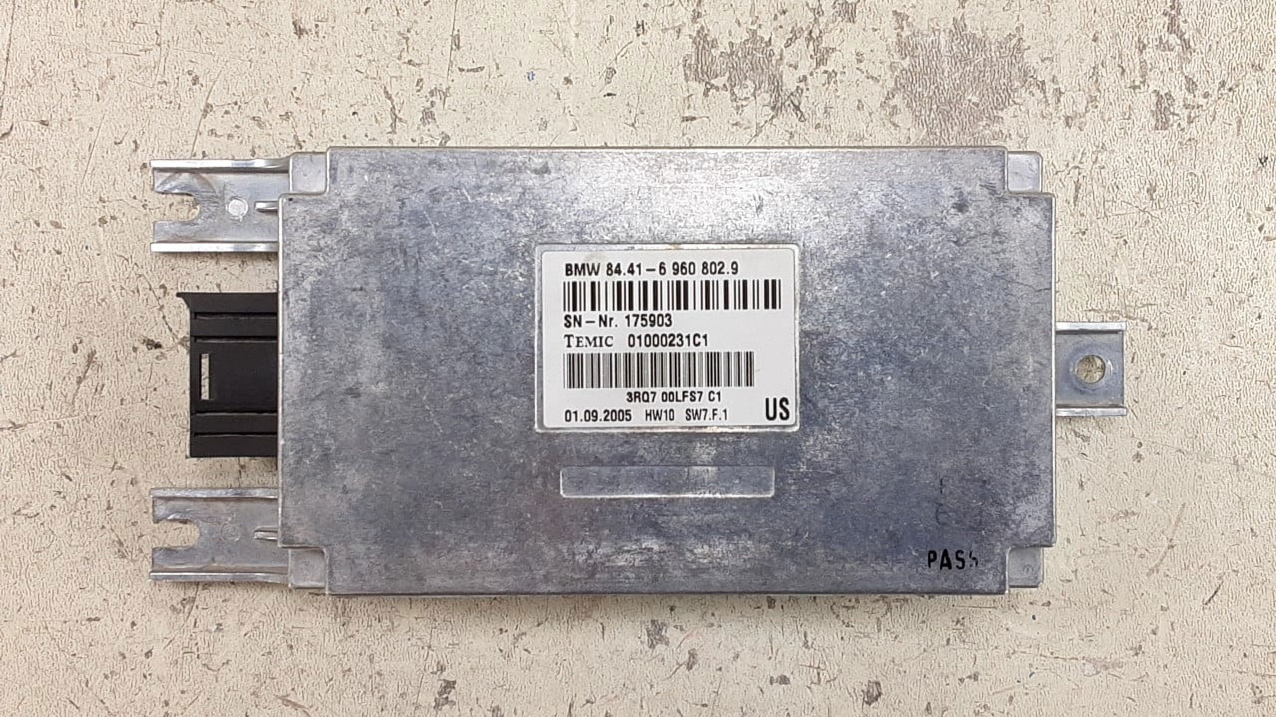 Pre-Owned 2006-2008 BMW 750 Voice Input System Communication Control Module OEM LKQ (Good)