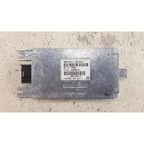 Pre-Owned 2006-2008 BMW 750 Voice Input System Communication Control Module OEM LKQ (Good)