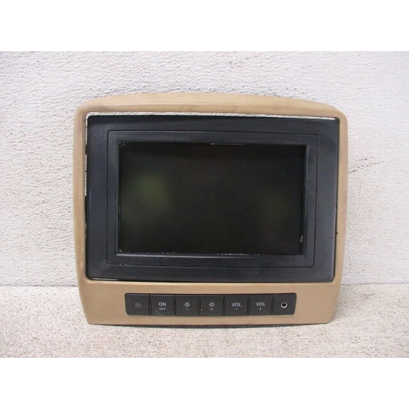 Pre-Owned 2006-2008 Mercedes ML Class Headrest Mounted DVD Monitor OEM LKQ - Verify Specific Vehicle Fitment In Description - (Good)