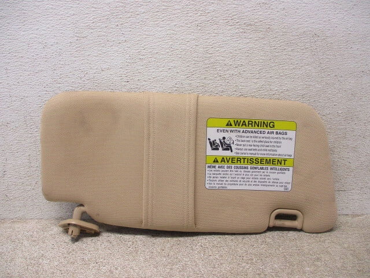 Pre-Owned 2006-2008 Subaru Forester Driver LH Sun Visor OEM LKQ (Good)