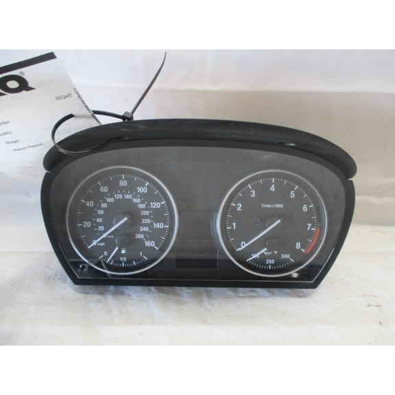 Pre-Owned 2007 2008 BMW 335i Speedometer Speedo Cluster 100K OEM (Good)