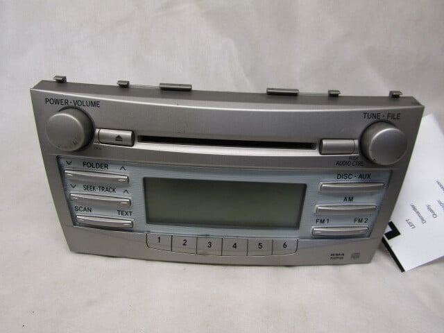 Pre-Owned 2007-2009 Toyota Camry AM FM CD Radio Receiver OEM LKQ - Verify Specific Vehicle Fitment In Description - (Good)