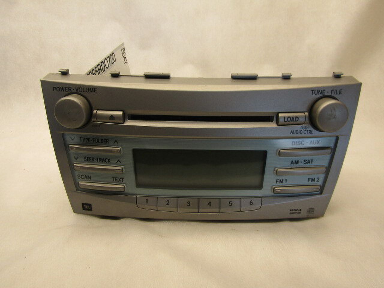 Pre-Owned 2007-2009 Toyota Camry AM FM CD Radio Receiver OEM LKQ (Good)