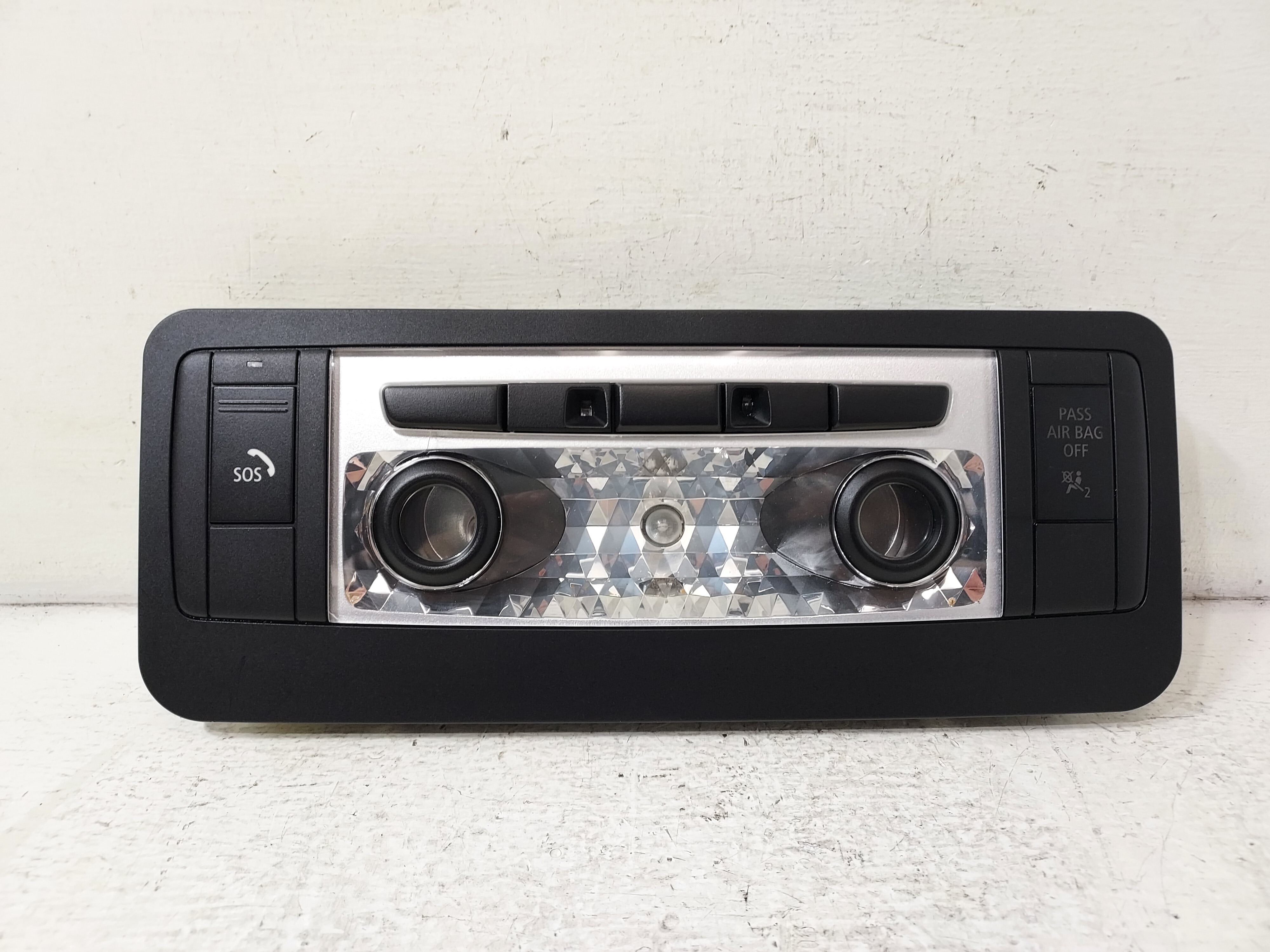 Pre-Owned 2007-2011 BMW 335i Roof Overhead Console OEM LKQ - Verify Specific Vehicle Fitment In Description - (Good)