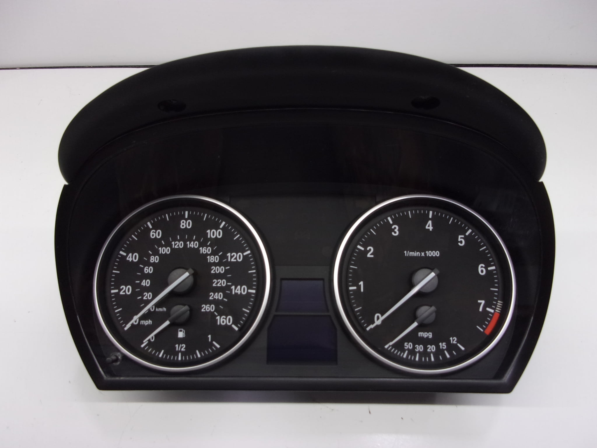 Pre-Owned 2007-2012 BMW 328i MPH Speedometer Head Cluster 131K OEM - Verify Specific Vehicle Fitment In Description - (Good)