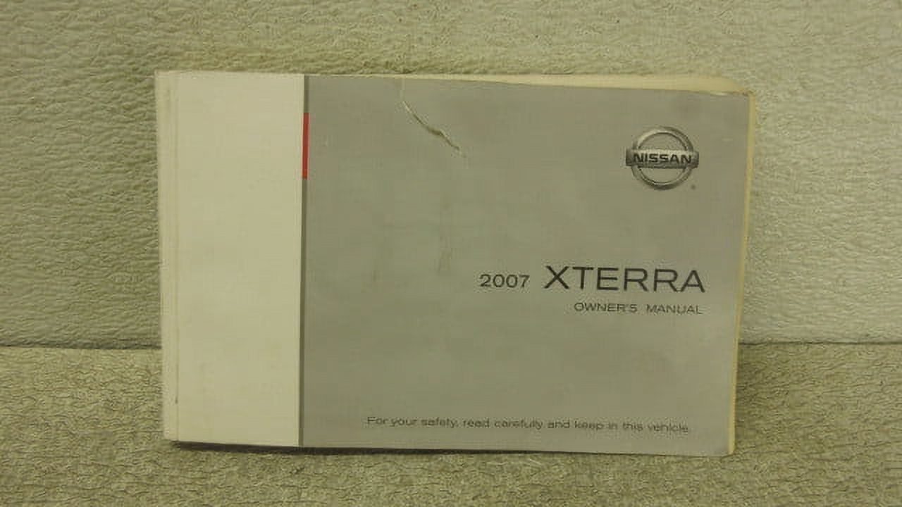 Pre-Owned 2007 Nissan Xterra Owners Manual OEM LKQ (Good)