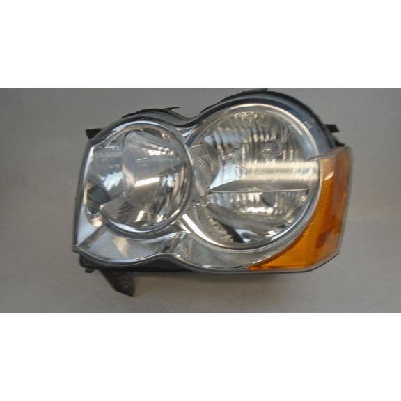 Pre-Owned 2008 2009 2010 Jeep Grand Cherokee Left LH Driver Head Light Lamp OEM LKQ (Good)