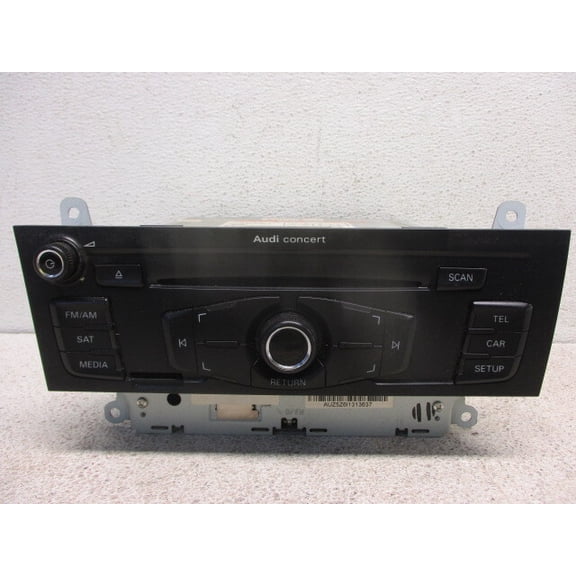 Pre-Owned 2008-2012 Audi A5 S5 AM FM CD Mp3 Radio Receiver 8T1035186R OEM LKQ - Verify Specific Vehicle Fitment In Description - (Good)