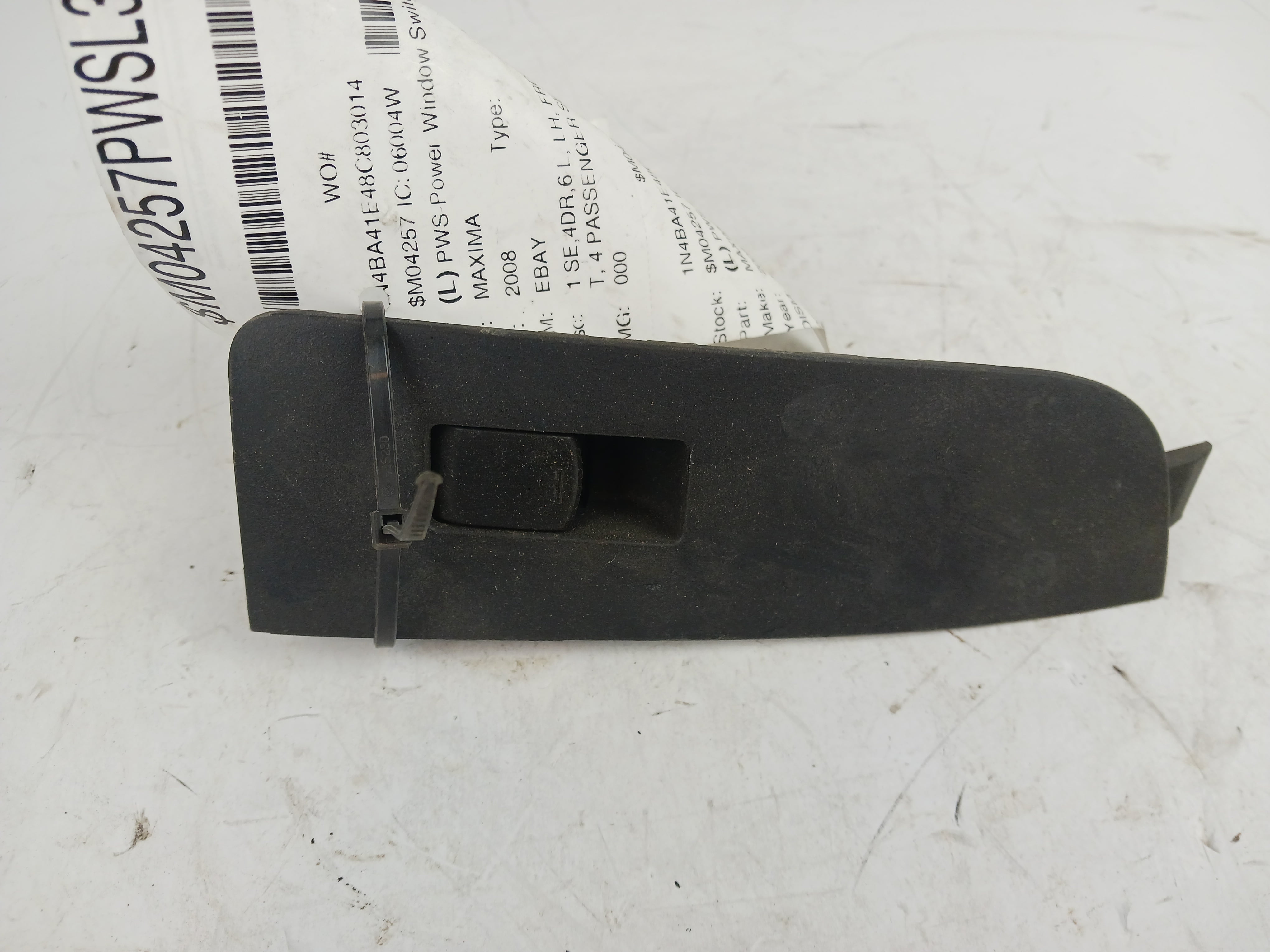 Pre-Owned 2008 Nissan Maxima RH Right Passenger Side Rear Window Switch OEM (Good)
