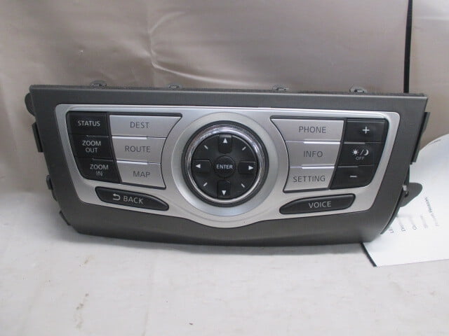 Pre-Owned 2009 2010 2011 2012 Nissan Murano Information Control Panel w/Navigation OEM - Verify Specific Vehicle Fitment In Description - (Good)