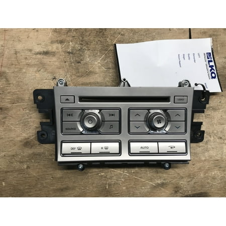 Pre-Owned 2009 2010 2011 Jaguar XF Radio Control Panel w/Temperature Controls OEM (Good)