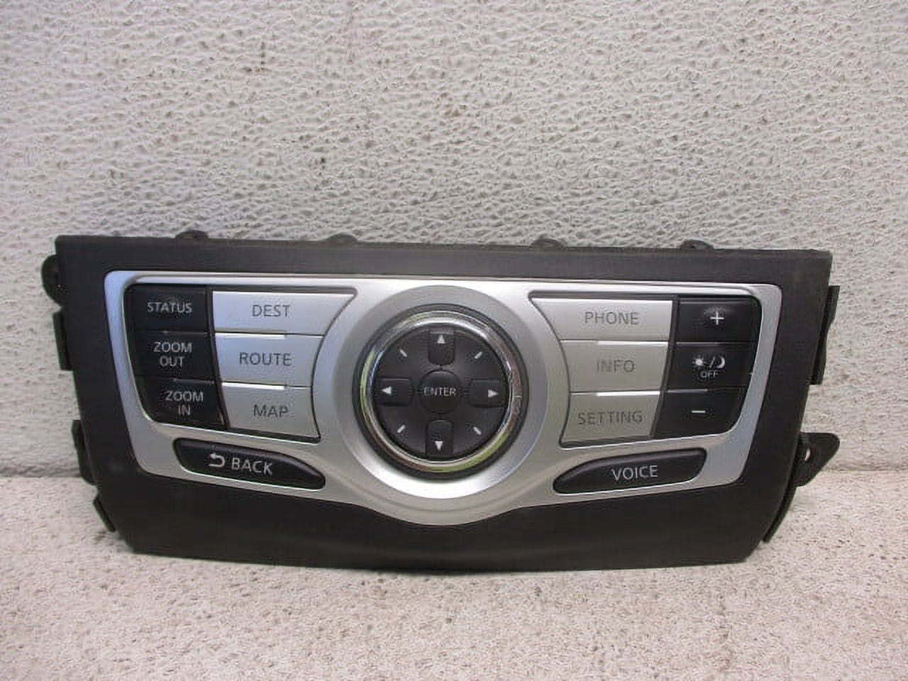 Pre-Owned 2009-2012 Nissan Murano GPS Navigation Radio Control Panel OEM LKQ (Good)