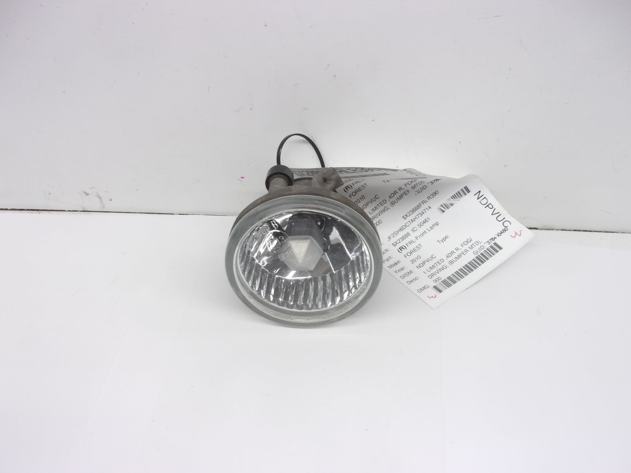 Pre-Owned 2009-2013 Subaru Forester Passenger Right Driving Lamp Assembly OEM (Good)