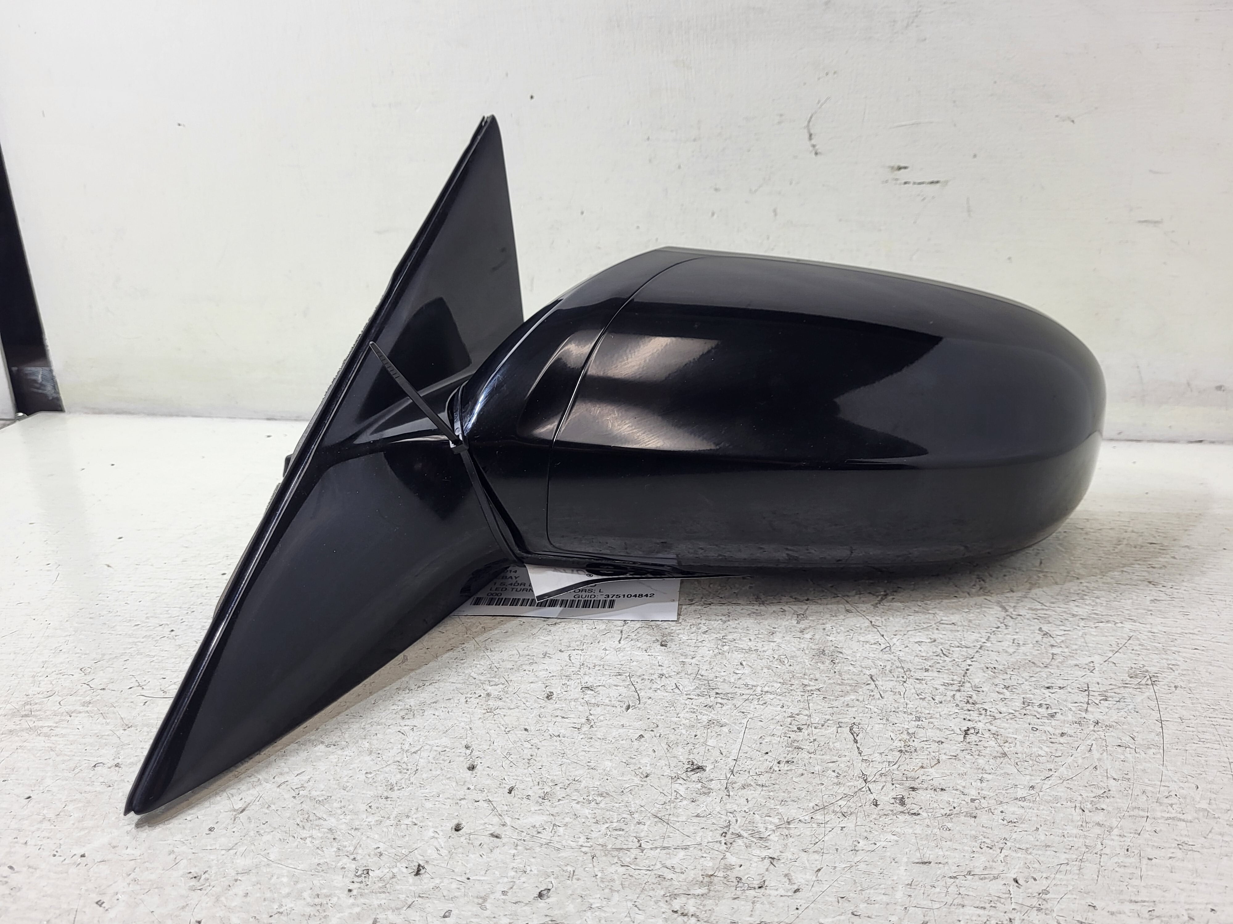 Pre-Owned 2009-2014 Nissan Maxima Driver Side LH Door Mirror Painted Black OEM LKQ (Good)