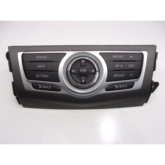 Pre-Owned 2009-2014 Nissan Murano Display Control OEM - Verify Specific Vehicle Fitment In Description - (Good)