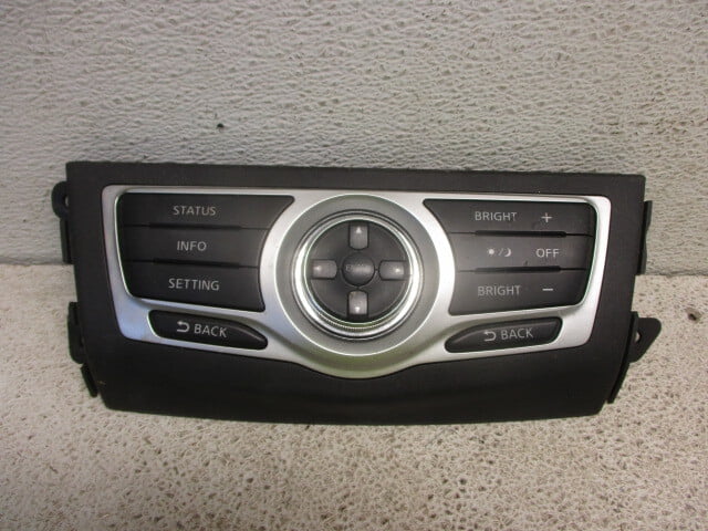 Pre-Owned 2009-2014 Nissan Murano Display Control Panel OEM LKQ - Verify Specific Vehicle Fitment In Description - (Good)