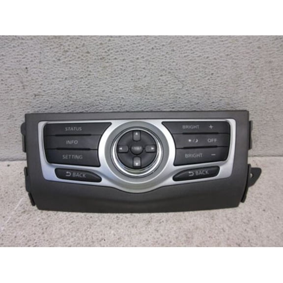 Pre-Owned 2009-2014 Nissan Murano Information Display Control Unit 283951AA0A OEM LKQ - Verify Specific Vehicle Fitment In Description - (Good)