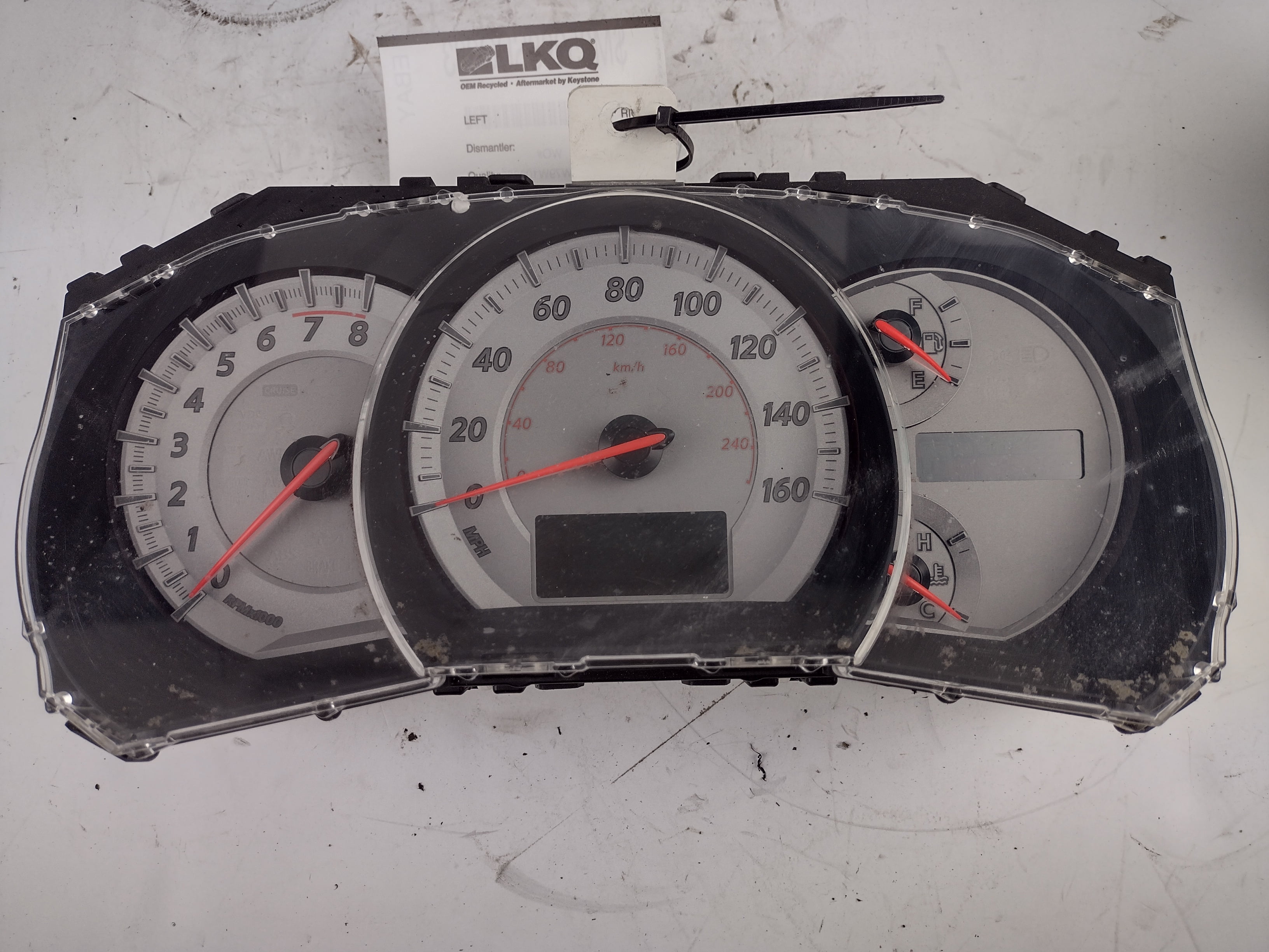 Pre-Owned 2009 Nissan Murano Speedometer Head Cluster OEM (Good)